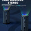 Ortizan Bluetooth Speakers 40W Enhanced Bass Portable Outdoor Wireless Speaker 30Hrs IP7 Waterproof Shower Speaker Bluetooth 5.3
