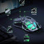 Gravastar M1/M2/Mercury X Pro Mouse Wireless Three Mode Magnesium Alloy Lightweight RGB Hollow Customized E-sports Gamer Mice