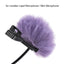 1 Piece Wind Muff Outdoor Furry Windscreen for Lavalier Lapel Microphone / Mini Microphones, Lavalier Microphone Windshield-ADS1506