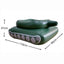 Summer Water Toy Inflatable Bed Water Floating Toy Tank Thickened PVC Inflatable Mat Swimming Pool Fun Toys Water Floating Mat