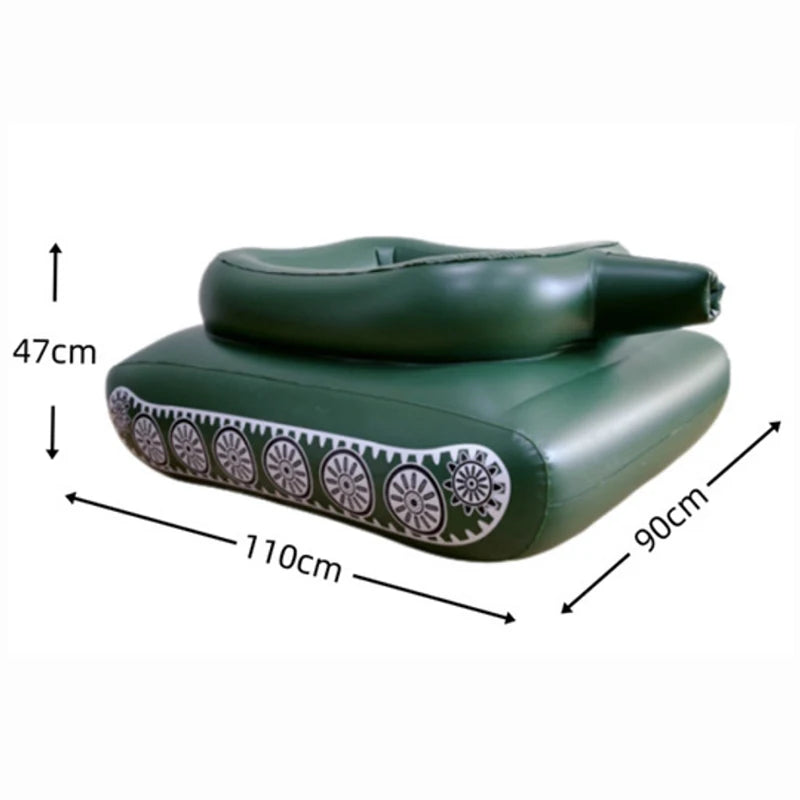 Summer Water Toy Inflatable Bed Water Floating Toy Tank Thickened PVC Inflatable Mat Swimming Pool Fun Toys Water Floating Mat