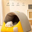 Dog Kennel for All Seasons, Removable and Washable Cat Kennel, Teddy Small Dog Winter Warm Enclosed Pet Winter Dog House