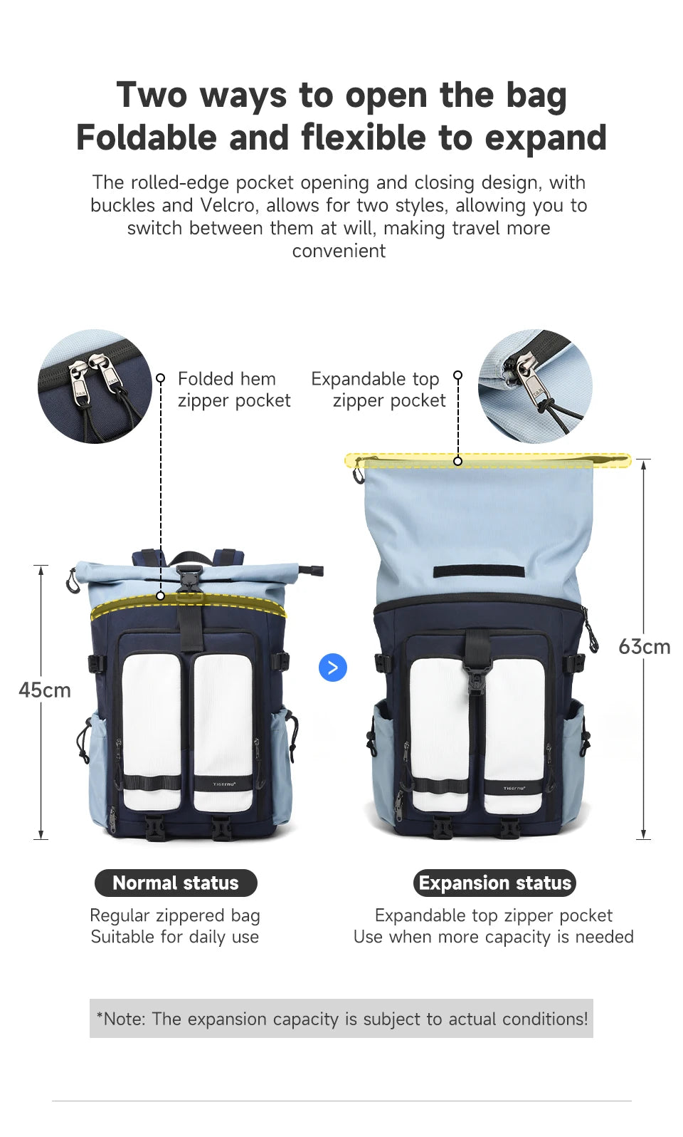 Tigernu School Backpack Bags For Women For Men Knapsack Nylon Backpacks Lady Bags Schoolbag Travel Backpack Male Korean Backpack