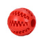 Dog Toy Ball Interactive Rubber Balls Puppy Chewing Toys Pet Tooth Cleaning Ball Cats Pets Food Treat Feeder Silicone Balls Toy