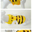 Summer Pet Dog Life Jacket Vest Clothes Life Vest Collar Harness Pet Dog Swimming Summer Swimwear Clothes Little Bee Pet Clothes