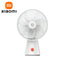 XIAOMI MIJIA Desktop Mobile Fan，Desktop Handheld Two In One，Universal Type-C Charging Port，18.5 - Hour Ultra - Long Battery Life