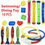 Diving Toys Children's Swimming Pool Treasure Hunt Water Diamond Breath Closure Training Water Suit Underwater Toys for Kid Gift