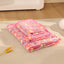 Soft Fluffy Pet Blanket High Quality Cute Dog Cat Paw Print Thick Coral Fleece Blankets Pet Mat Warm and Comfortable Thermal Pad