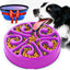 Pet Dog Slow Feeder Bowl Fun Non Slip Anti-Gulping Slower Food Feeding Dishes Eco Dog Bowl for Large Medium Small Dogs Puppy