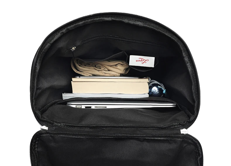 Men Pu Leather Backpack Men's Large Antitheft Travel Backpack Laptop Bag Black Bagpack Boy Big School Male Business Shoulder Bag