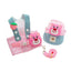 Cartoon Pet Harness Leash Sun Hat Set Cute Kitten Puppy Costume Cat Small Dogs Vest Harness Rope Cap 3pcs Outdoor Pet Supplies