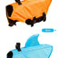 Shark Fin Dog Life Jacket Enhanced Buoyancy Small Dogs Swimming Clothes Safety Vest with Handle for Dogs Surfing