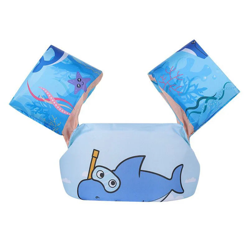 Baby Float Arm Sleeve Floating Ring Safe Life Jacket Buoyancy Vest Kid Swimming Equipment Armbands Swim Foam Pool Toys Life Vest