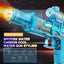 Electric Water Gun Outdoor Toys LED Light Sound Effects Flame Spray High Pressure High Speed Squirt Gun for Kids Adults Summer