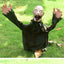 Halloween Horror Decoration To Insert Large Swing Ghost New Voice Control Decoration Scary Props Home Garden Decoration