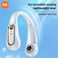 Xiaomi Neck Fan Digital Display Power Ventilator Leafless Neck Band Fan Portable Mini Air Cooler USB Rechargeable Fan