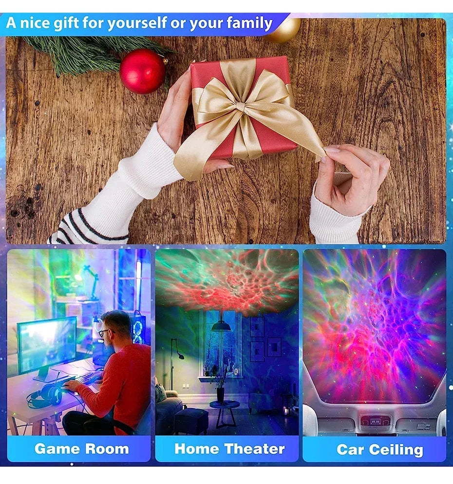 Astronaut Sky Projection Light Full of Stars Atmosphere Light Small Night Light Astronaut Decoration Nebula Light