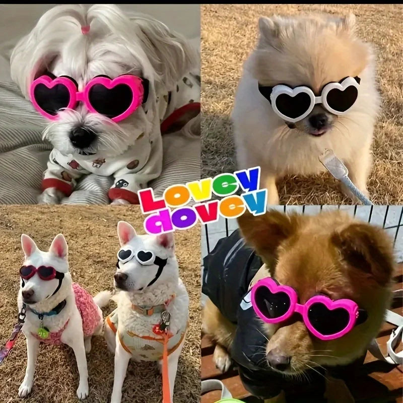 1pc Pet Glasses, Dog Supplies, Goggles, Sun Protection, UV Protection, Dog Sunglasses, Cat Sunglasses