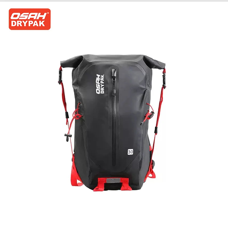 OSAH 30L Waterproof Pack Large Capacity Outdoor Travel Backpack Sports For Hiking Camping Cycling Motorcycle Riding Gears Bag