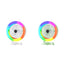 RGB Colorful Desktop Fan: Whisper - Quiet, Boasting Potent Wind Power in a Compact Design. The Ultimate Choice for Personal Cool