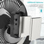 5inch/8inch Rechargeable Battery Operated Clip on Fan, USB & Type-C Charging, 4 Speeds Adjustable Portable Desktop Fan