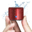 xx9 EWA A106 Pro Mini Bluetooth Speaker with Custom Bass Radiator, IPX7 Waterproof, Super Portable Speakers, Travel Case Packed