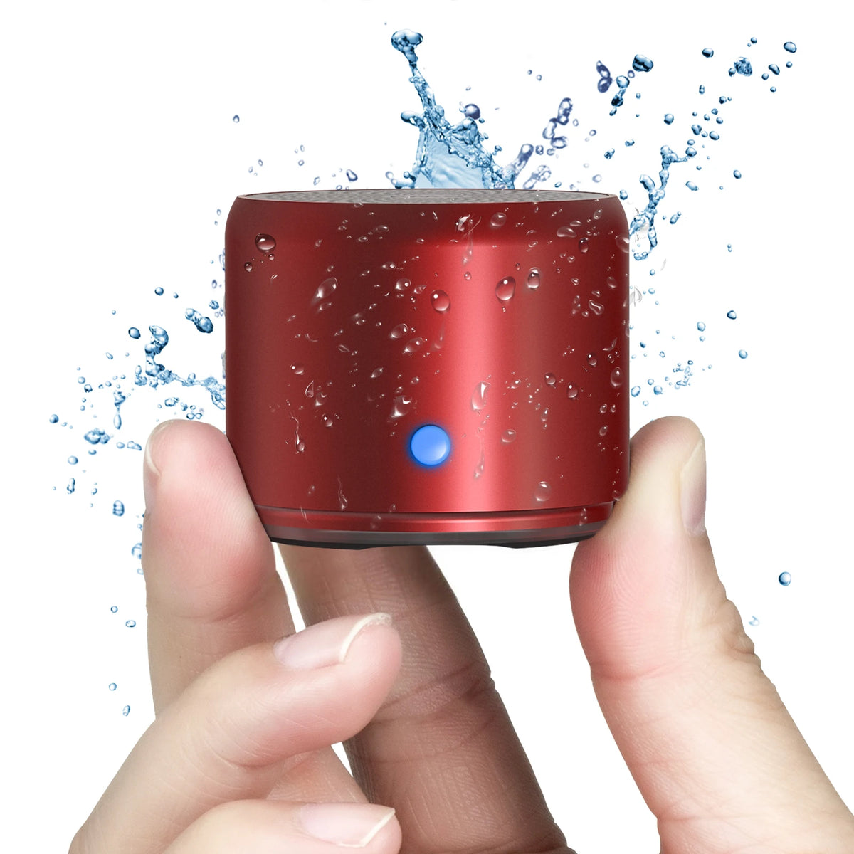 xx9 EWA A106 Pro Mini Bluetooth Speaker with Custom Bass Radiator, IPX7 Waterproof, Super Portable Speakers, Travel Case Packed