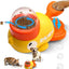 Dog Interactive Treat Dispenser Toy, Food Puzzle Slow Feeder, 2-in-1 Durable Cute Duck Shaped Design for Small Medium Dogs and Cats, Interactive IQ Training Reduces Bloating