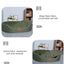 Polar Fleece Dog Bed Waterproof 600D Oxford Cloth and Winter Warm Polar Fleece Double Sided Available Suitable for All Seasons