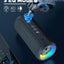 Ortizan Bluetooth Speakers 40W Enhanced Bass Portable Outdoor Wireless Speaker 30Hrs IP7 Waterproof Shower Speaker Bluetooth 5.3
