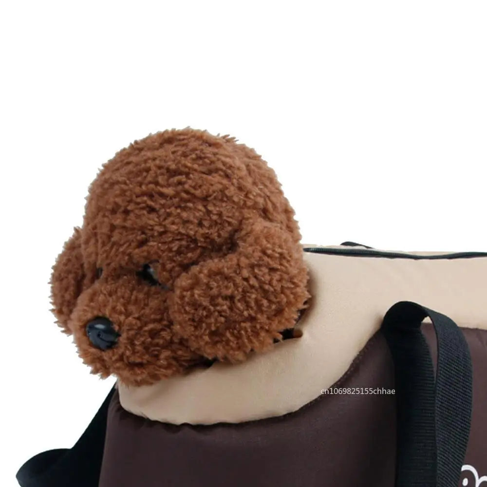 Comfortable Dog Sling Carrier Portable Shoulder Handbag for Pet Foldable Easy To Carry Pet Travelling Bag Outdoor Accessory
