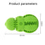 Dog Treat Dispenser Toy Soft Rubber Puppy Chew Teeth Cleaning Interactiv Supeak Small Dog Snack Toy For Training And Dental Care
