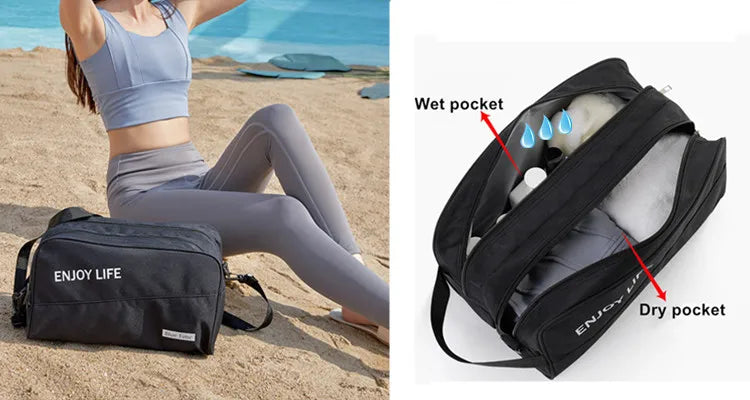 Waterproof Beach Bags Swim Accessories Women Water Pool Handbags Summer Storage Bathing Pouch Swimming Packing Men's Sports Gym