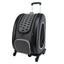 Outdoor Travel Tugboat Draw-Bar Pet Bag - Can be Used as a Pull Bag, Backpack, or Side Bag