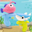 Portable Handheld Fish Spray Toy Summer Outdoor Beach Water Squirter Swimming Pool Fight Toy For Boy Girl Gift