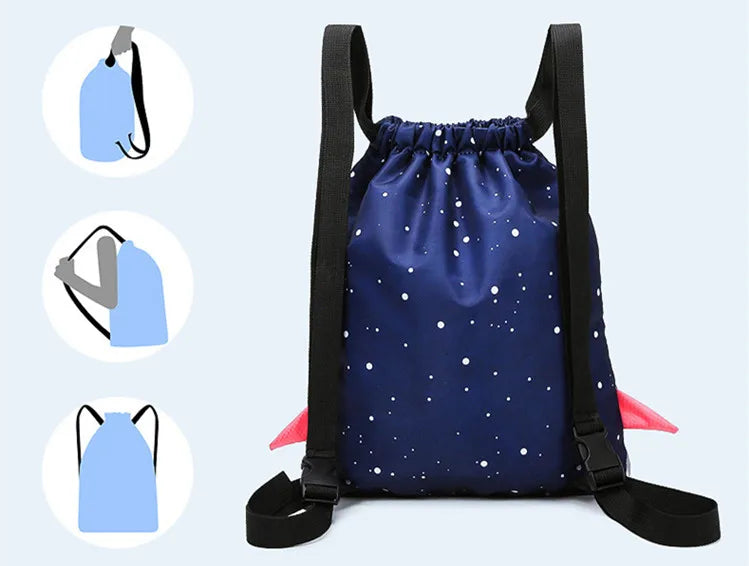 Sports Bags Waterproof Swimming Dry Backpacks Beach Accessories Large Summer Pool Handbags Children's Sea Pouch For Kids Gym