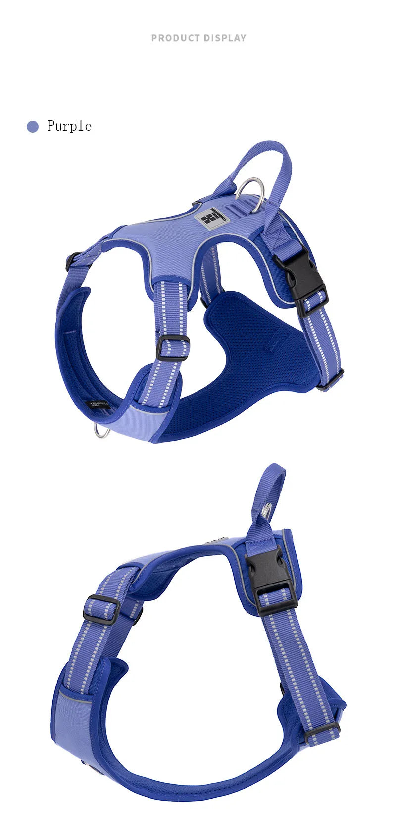 Personalized Dog Harness No Pull Reflective Padded Pet Dog Chest Harness Adjustable for small medium large Dogs Outdoor Walking