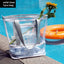 Women Swimming Bag Clear Mesh Bags Handbags Wet Dry Net Pool Beach Pouch Sac De Sport Striped Transparent Shoulder Bag XA387WA