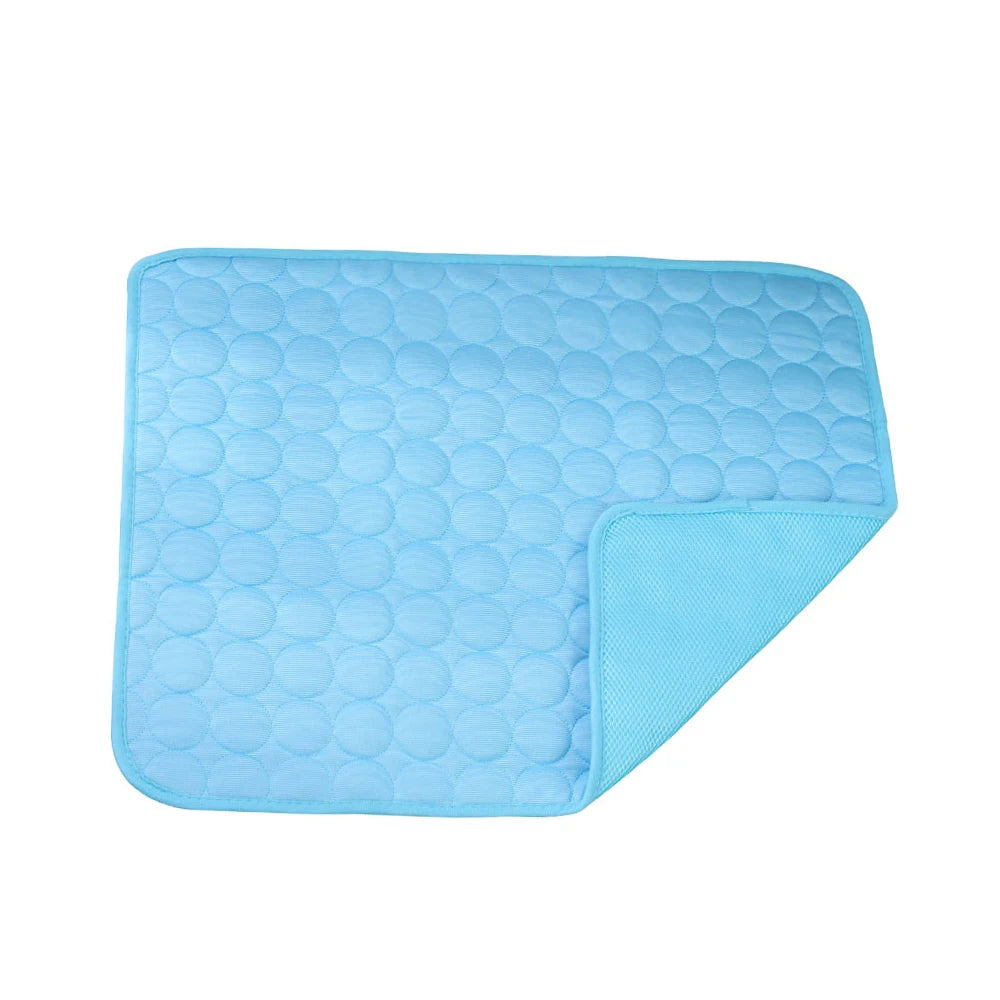 Dog Cooling Mat Summer Pet Cold Bed Extra Large For Small Big Dogs Pet Accessories Cat Durable Blanket Sofa Cat Ice Pad Blanket