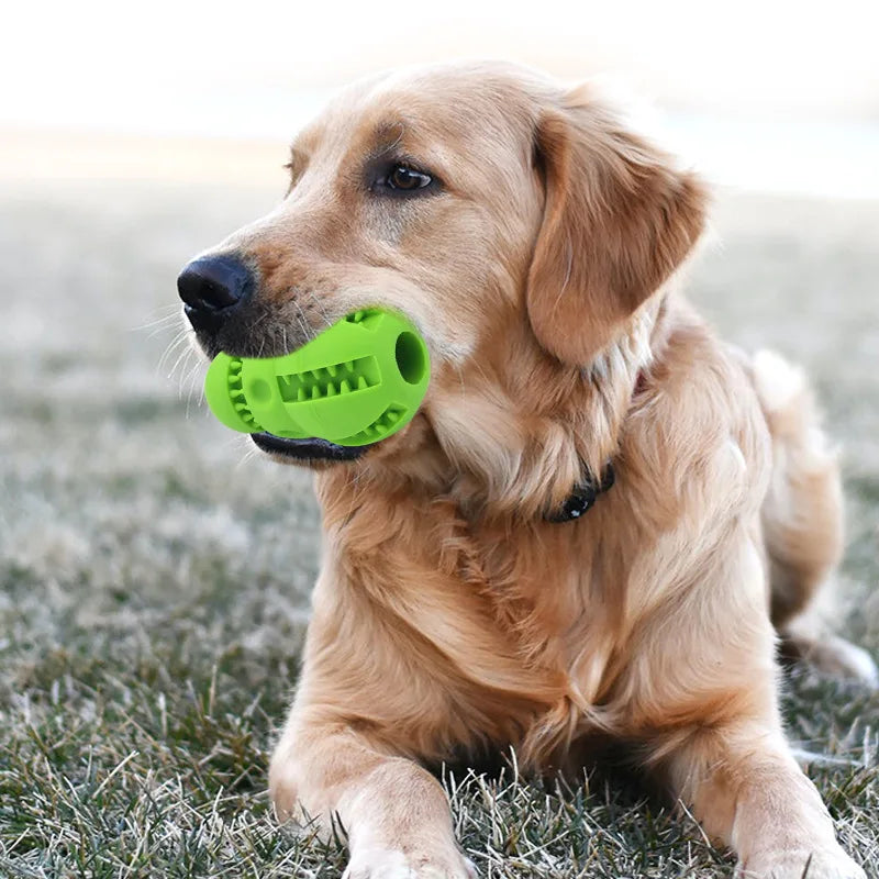 Dog Treat Dispenser Toy Soft Rubber Puppy Chew Teeth Cleaning Interactiv Supeak Small Dog Snack Toy For Training And Dental Care