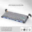 75k1 Pro Gaming  Mechanical Keyboard 79-Key Tri-Mode Connection Full-Key Hot-Swappable Aluminum Shell Fps Esports Games Keyboard