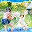 Splash Pad for Dogs Kids Outdoor Water Play Mat Sprinkler Toy Non-Slip Dog Pool Summer Backyard Fun Durable Pet Water Mat