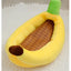 Banana Boat Dog House All Seasons Universal Cat House Summer Removable an d Washable Teddy corgi Bears Small and MediumDog Pet