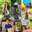 Portable Air Conditioner,Waist Clip Fan with 5-8H,Neck Fan,3 Speeds, USB Rechargeable,for Summer Outdoor Work Jobsite Hiking
