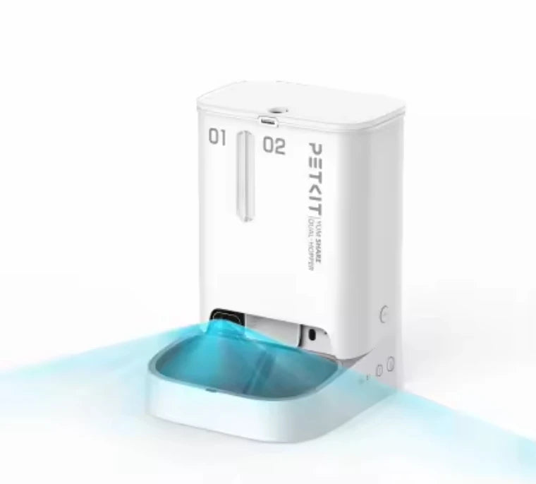 Automatic Feeder with Camera and 2-Way Audio - Double Hopper Design