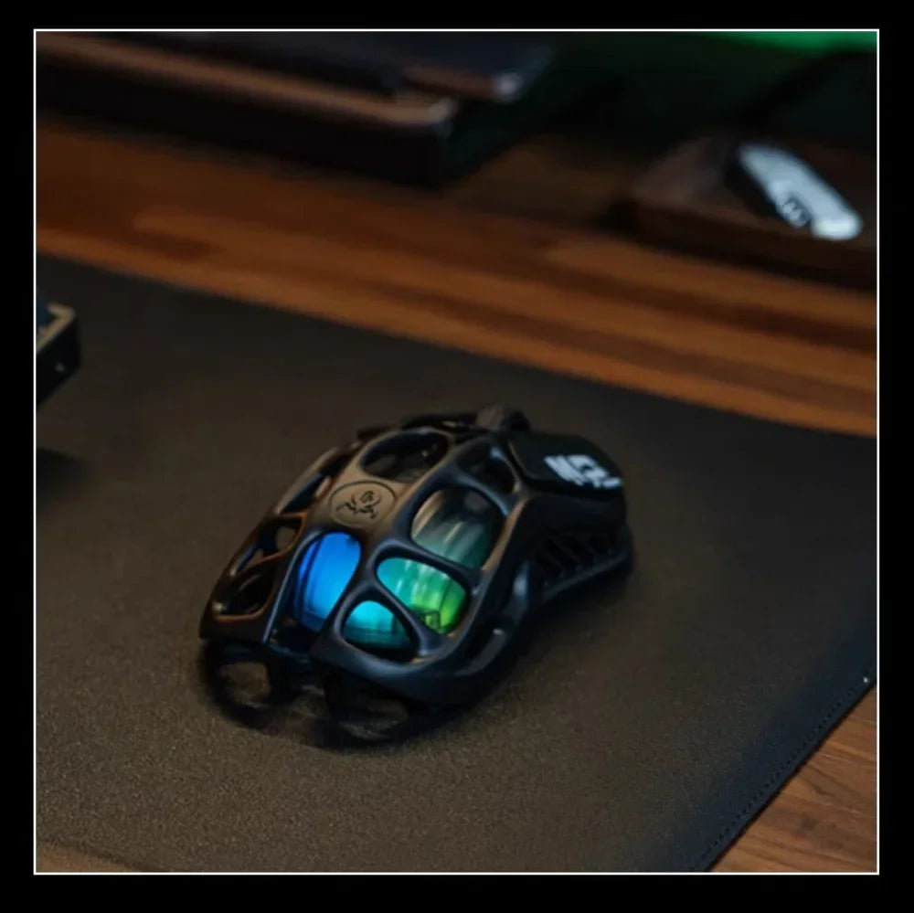 Gravastar M1/M2/Mercury X Pro Mouse Wireless Three Mode Magnesium Alloy Lightweight RGB Hollow Customized E-sports Gamer Mice