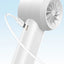 Xiaomi New Handheld Fan 100 Wind Speeds Adjustable USB Charging Mini Digital Display Large Wind Turbine Leafless Electric Fan