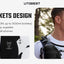 UTOBEST Trail Running Backpack 10L Ultra Lightweight Hydration Vest with 2L Water Bladder for Outdoor Hiking Cycling Marathon