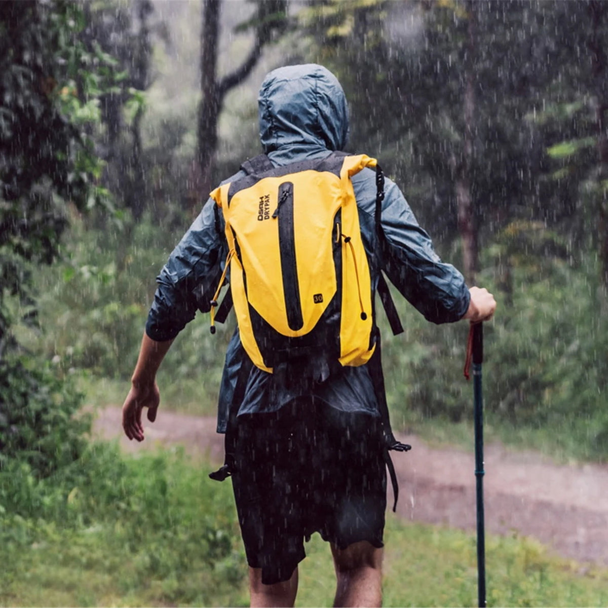 OSAH 30L Waterproof Pack Large Capacity Outdoor Travel Backpack Sports For Hiking Camping Cycling Motorcycle Riding Gears Bag