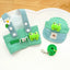 Cartoon Pet Harness Leash Sun Hat Set Cute Kitten Puppy Costume Cat Small Dogs Vest Harness Rope Cap 3pcs Outdoor Pet Supplies